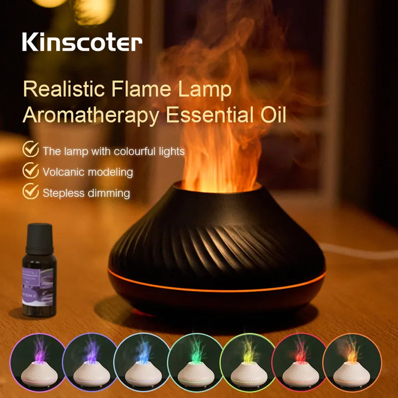 Kinscoter™ Volcanic Aroma Diffuser Essential Oil Lamp
