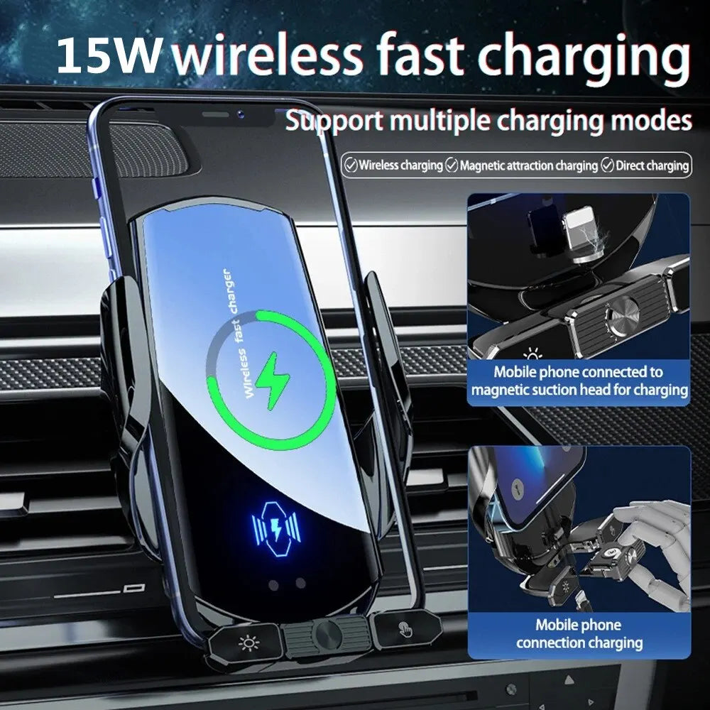CarCharge™  Wireless Fast Charger Magnetic Pad