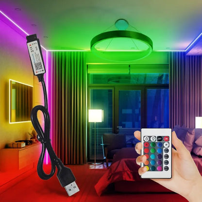 Elmaco™ 3m USB RGB LED Strip Light