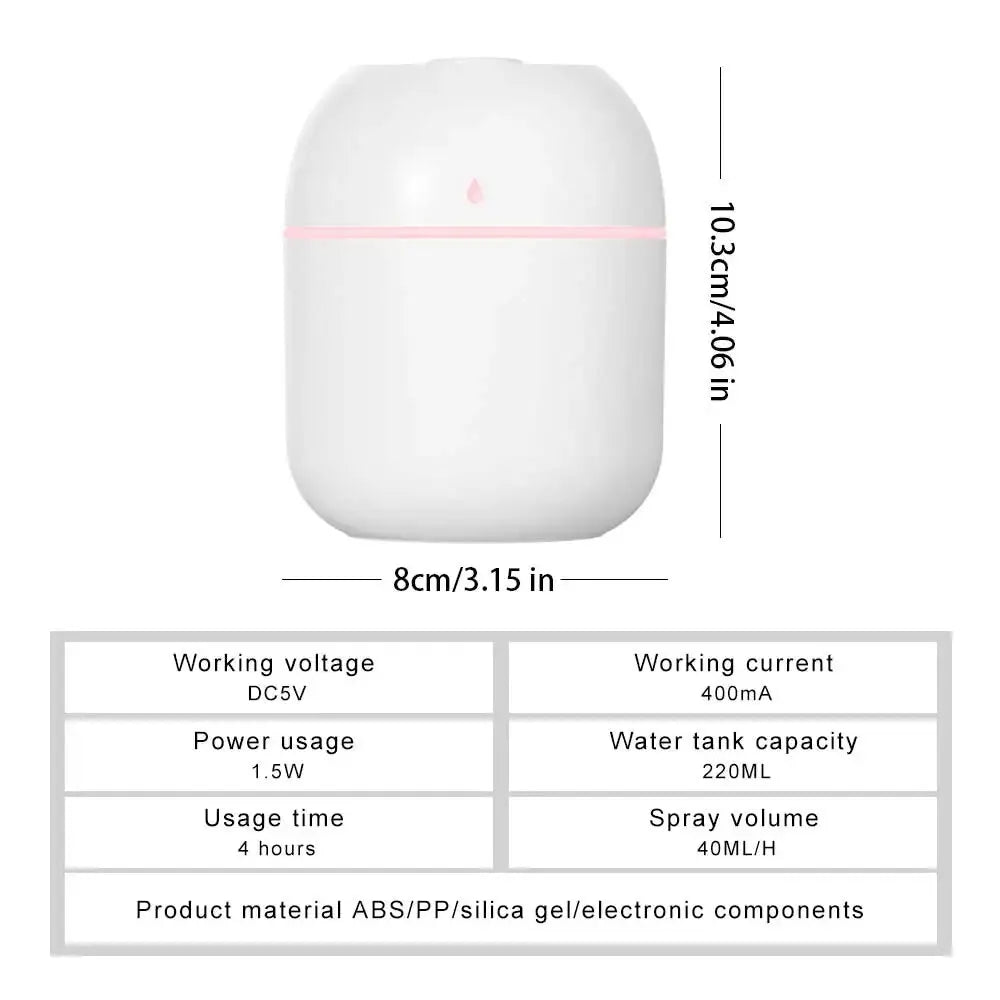 EggoMar™ Mini Portable Purifier Water Humidifier