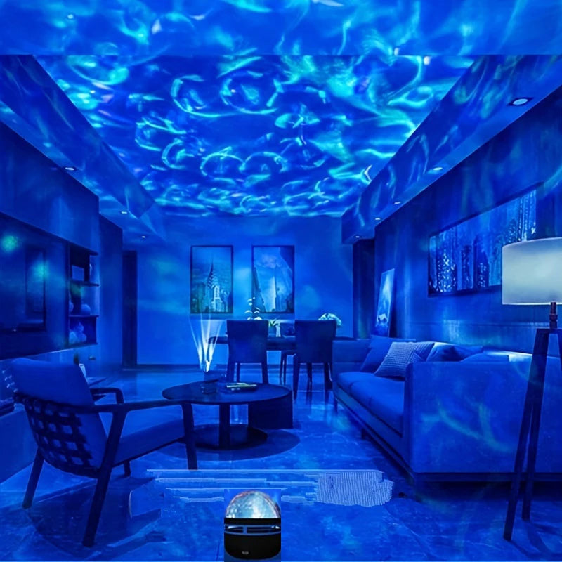 Waveled™ Water Ocean Projector For Bedroom Night Light
