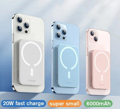 Baseus™ Wireless Magnetic Power Bank 20W 6000mAh